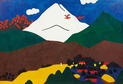 Sample artwork by Byung Yup Ryoo (Born 1938), known for painting - View similar artists and auction records