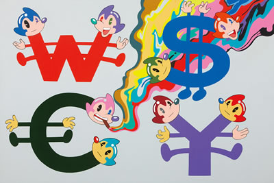 Sample artwork by DonGi Lee (Born 1967), known for pop art, atomouse painting - View similar artists and auction records