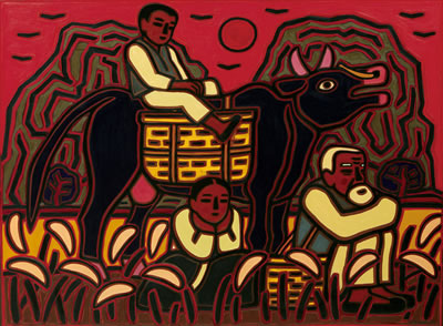 Family by Manlk Lee - Auction record, sale price, and art valuation. Compare with similar artists and explore comparable artworks.
