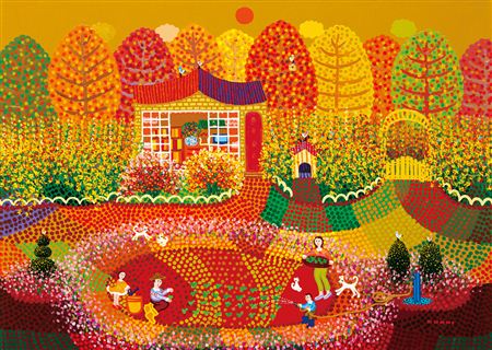 In the Flower Fence