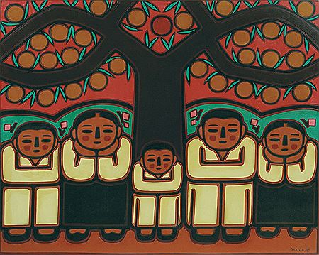 Family by Manlk Lee - Auction record, sale price, and art valuation. Compare with similar artists and explore comparable artworks.