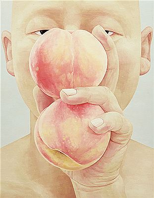 Portrait of Ung-Pil Byen: Selfportrait as personpesch3
