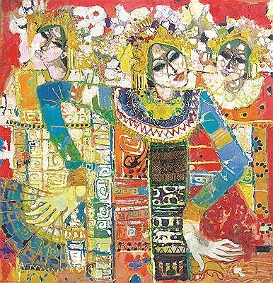 Legong Dancers