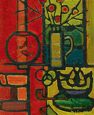 Still Life with Fish Bowl