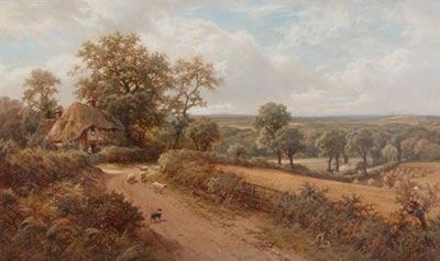 ENGLISH COUNTRY LANDSCAPE by Henry Maidment - Auction record, sale price, and art valuation. Compare with similar artists and explore comparable artworks.