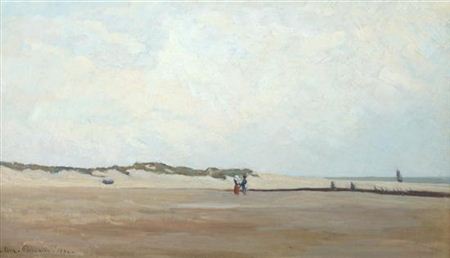 FIGURES ON A BEACH