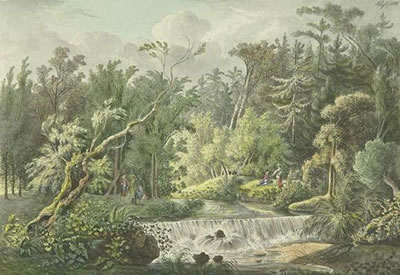 Parklandschaft mit Kaskade by Friedrich Christian Klass - Auction record, sale price, and art valuation. Compare with similar artists and explore comparable artworks.