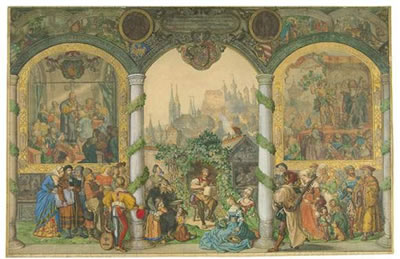 Hans Sachs und Nürnbergs Blütezeit. - 1866 by Eduard Ille - Auction record, sale price, and art valuation. Compare with similar artists and explore comparable artworks.