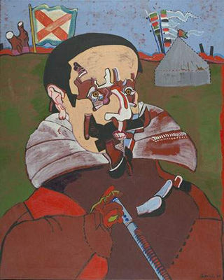 Sample artwork by Simon Dittrich (1940 - 2024), known for painting and sculpture - View similar artists and auction records