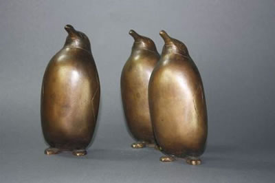 Drei Pinguine. (3)