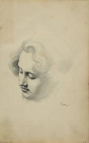 Porträt eines jungen Mannes (Alfred Rethel).