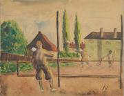 Tennisplatz by Bill Nagel - Auction record, sale price, and art valuation. Compare with similar artists and explore comparable artworks.