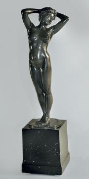 Weiblicher Akt mit verschränkten Armen by Johann Vierthaler - Auction record, sale price, and art valuation. Compare with similar artists and explore comparable artworks.