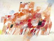 Linien und Felder (Rot).