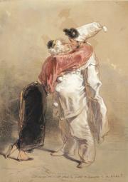 Est-ce quon nest plus le petit nhomme à sa biche? by Paul Gavarni - Auction record, sale price, and art valuation. Compare with similar artists and explore comparable artworks.