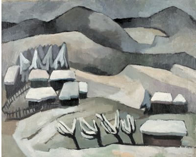 Schneelandschaft II.