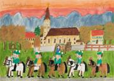 Leonhardiritt in Fischhausen