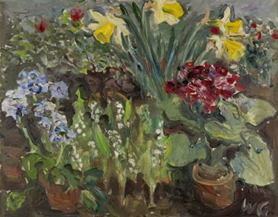 Frühlingsblumen.