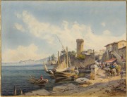 View of Pozzuoli on the Bay of Naples