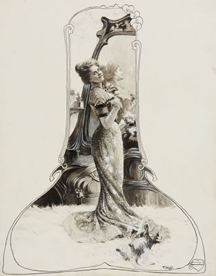 Die Kokette. by Fritz Hass - Auction record, sale price, and art valuation. Compare with similar artists and explore comparable artworks.