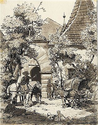 Rastende Landsknechte. by Johann Georg Schlech - Auction record, sale price, and art valuation. Compare with similar artists and explore comparable artworks.