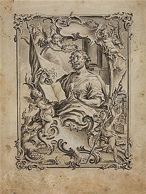 Der Heilige Matthäus Evangelist.