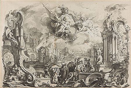 Allegorie des Feuers.
