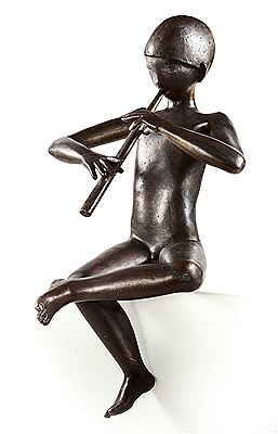 Sample artwork by Rolf Nida-Rumelin (1910 - 1996), known for realist style human figure, birds and animal sculptures - View similar artists and auction records