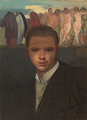 Sample artwork by Rudolf Jettmar (1869 - 1939), known for painting - View similar artists and auction records