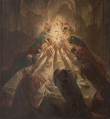 Das heilige Abendmahl.