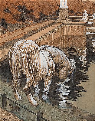 In the morning by Walter Georgi - Auction record, sale price, and art valuation. Compare with similar artists and explore comparable artworks.