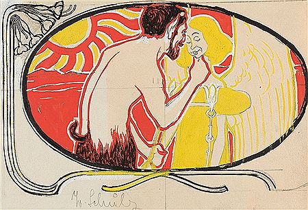 Faun and Engel 1896 by Wilhelm Schulz - Auction record, sale price, and art valuation. Compare with similar artists and explore comparable artworks.