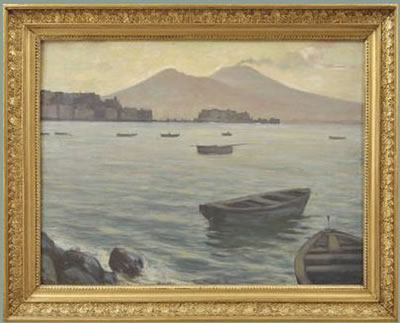 Vesuv am Morgen by Hermann Kohlmann - Auction record, sale price, and art valuation. Compare with similar artists and explore comparable artworks.