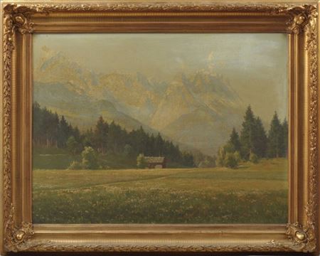 Alpenpanarama mit Waxensteinen