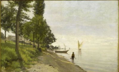 Vue du Léman by Jules Gaud - Auction record, sale price, and art valuation. Compare with similar artists and explore comparable artworks.