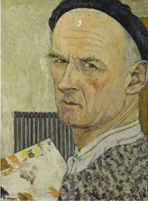 Portrait of Hans Berger: "Portrait" (self-portrait)