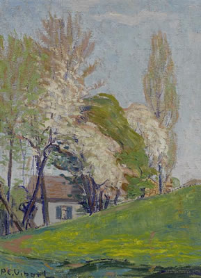 Mill in spring
