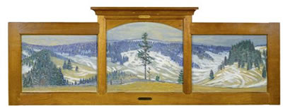 Landscape triptych