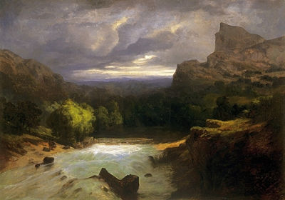 Landscape of the mountains by Karoly Telepy - Auction record, sale price, and art valuation. Compare with similar artists and explore comparable artworks.