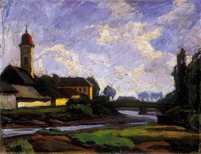 Riverside of river Zazar by Bela Balla - Auction record, sale price, and art valuation. Compare with similar artists and explore comparable artworks.