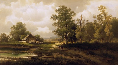 Sample artwork by Fritz Chwala (1872 - 1936), known for landscape painter - View similar artists and auction records