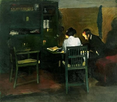 Evening by Lamplight "Tea"