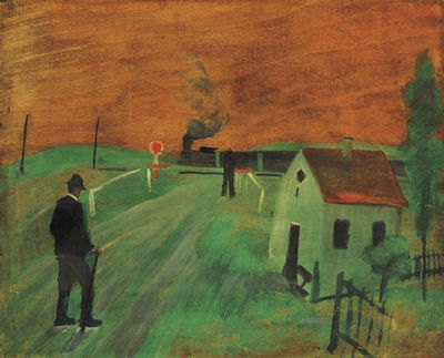 At the Level Crossing, 1934