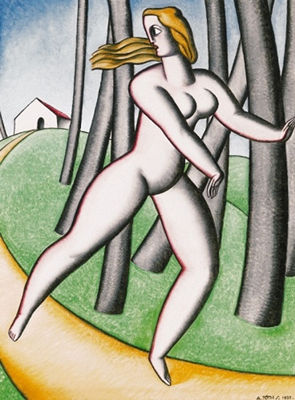 Escaping Nymph, 1933