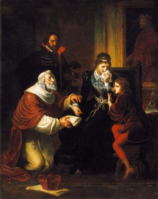 The Renunciation of Queen Izabella, 1868