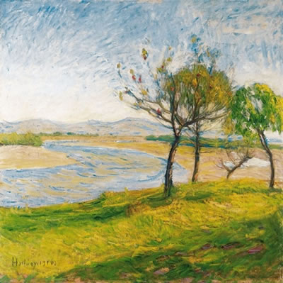 Spring by the Brook