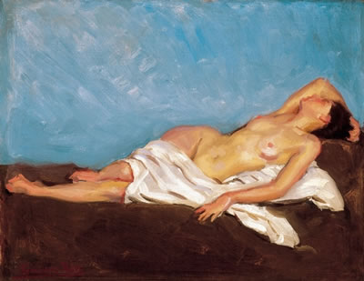 Nude in the Studio