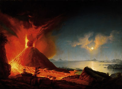 The Eruption of the Vesuv