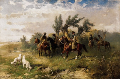 Group of Horsemen