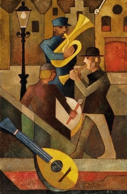Sample artwork by Louis Schrikkel (1902 - 1995), known for painting - View similar artists and auction records